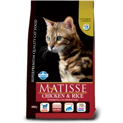 FARMINA MATISSE - CAT Dry Chicken&amp;Rice 400 gr | AKVANAMAI