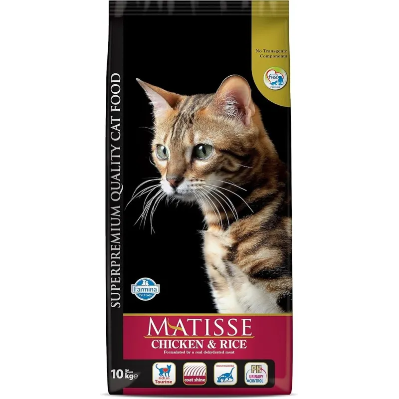 FARMINA MATISSE - CAT Dry Chicken&amp;Rice 10 kg | AKVANAMAI