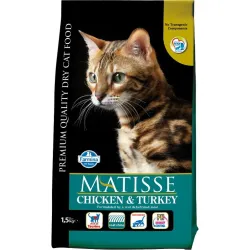 FARMINA MATISSE - CAT Dry Chicken&amp;Turkey 1,5 kg | AKVANAMAI