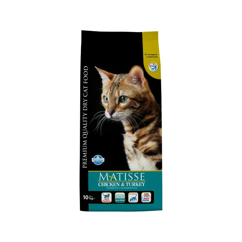 FARMINA MATISSE - CAT Dry Chicken&amp;Turkey 10 kg | AKVANAMAI