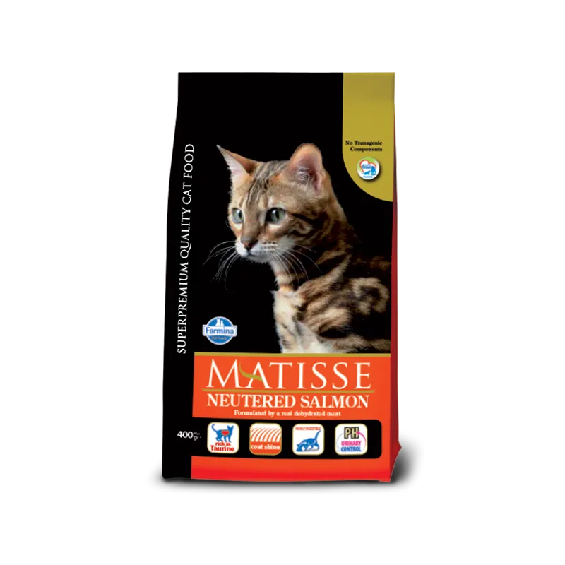 FARMINA MATISSE - CAT Dry NEUTERED Salmon 400 gr | AKVANAMAI