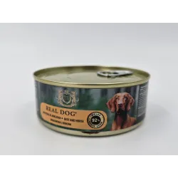 Real Dog SP - Wet Beef and horse for adult dogs 240 g | AKVANAMAI
