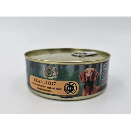 Real Dog SP - Wet Beef and horse for adult dogs 240 g | AKVANAMAI