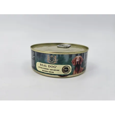 Real Dog SP - Wet Beef and goat for adult dogs 240 g | AKVANAMAI