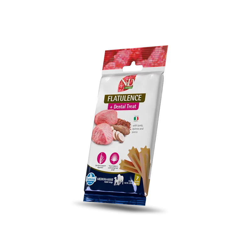 FARMINA N&amp;D QUINOA - DOG TREAT - FLATULENCE | AKVANAMAI