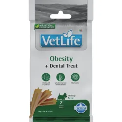 FARMINA VET LIFE - DOG TREAT - OBESITY ADULT MINI 60 | AKVANAMAI