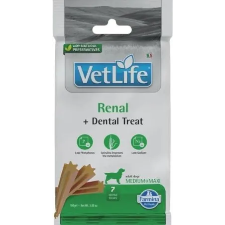 FARMINA VET LIFE - DOG TREAT - RENAL ADULT | AKVANAMAI