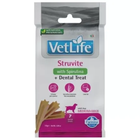 FARMINA VET LIFE - DOG TREAT - STRUVITE ADULT | AKVANAMAI