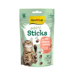 GIMCAT MINI STICKS WITH SALMON &amp; QUINOA 50 G | AKVANAMAI
