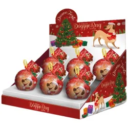 DoggyeBag CHRISTMAS BALLS 6 vnt. COUNTER DISPLAY | AKVANAMAI