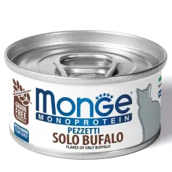 Monge MONOPROTEIN - Cat Flakes Only BUFFALO 80 g | AKVANAMAI