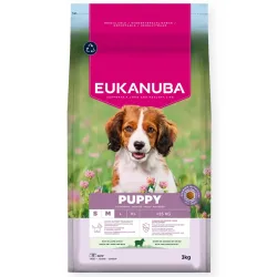 Eukanuba Puppy S/M Breeds Lamb &amp; Rice 12 kg | AKVANAMAI