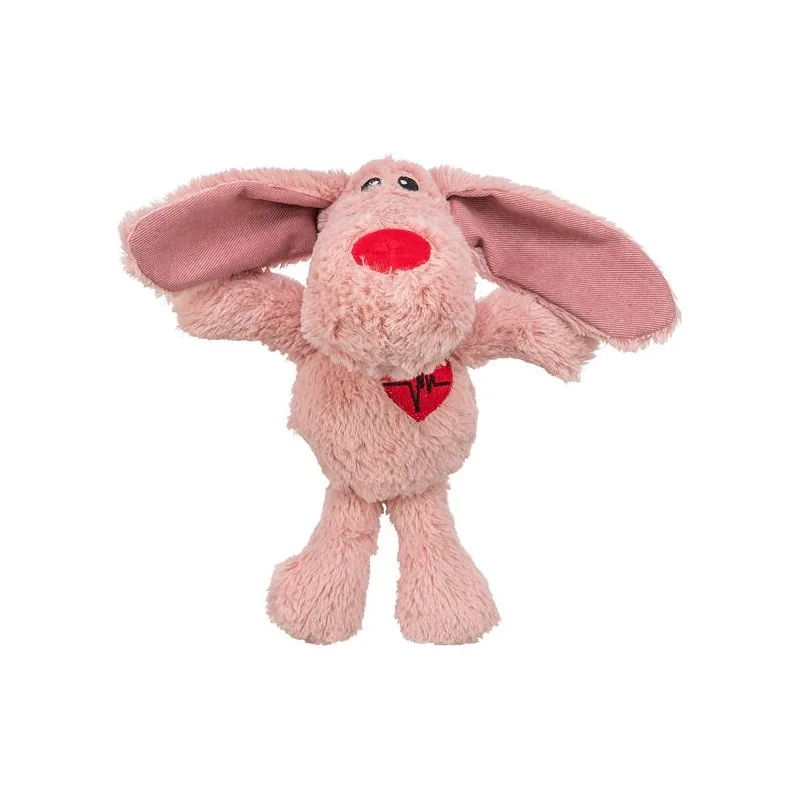 TRIXIE Valentino dienos šuo, 28 cm, rausvas, pliušas | AKVANAMAI