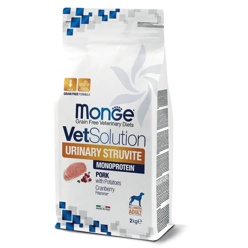 MONGE VetSolution Dog Struvite 2 kg | AKVANAMAI