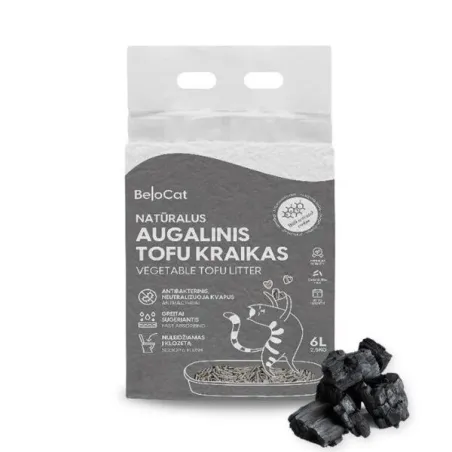 Belocat TOFU kraikas 6L/2,5kg (Aktyvintos anglies kv.)