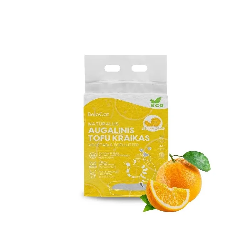 Belocat TOFU kraikas 6L/2,5kg (Apelsinų kvapo)