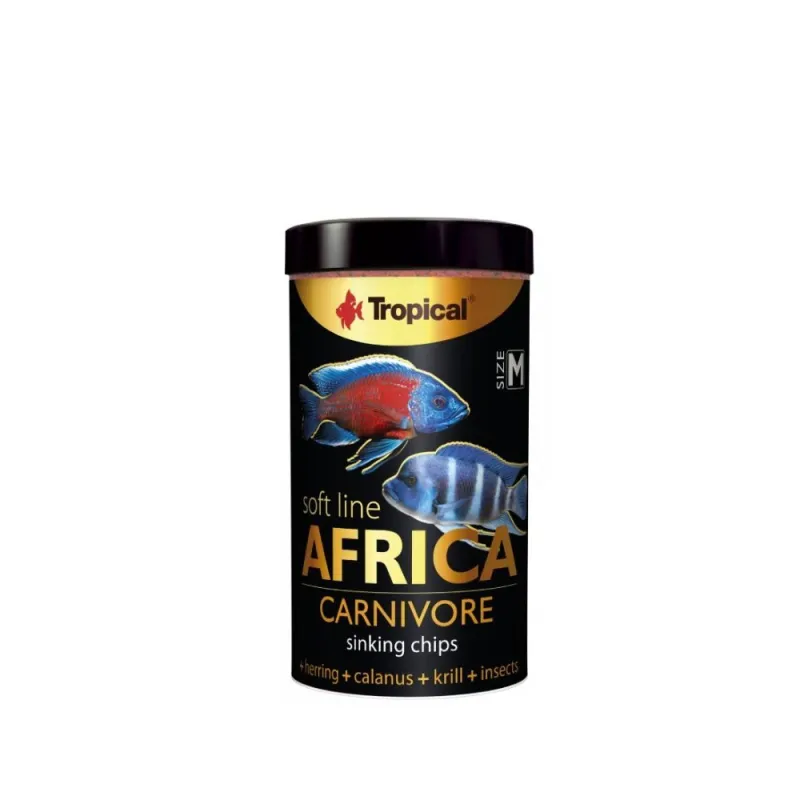 Tropical Soft Line Africa Carnivore minkštas pašaras | AKVANAMAI