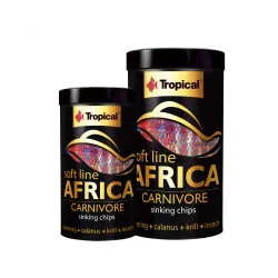 Tropical Soft Line Africa Carnivore minkštas pašaras | AKVANAMAI