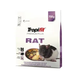 Tropifit Premium Plus Rat maistas žiurkėms, 750 g | AKVANAMAI