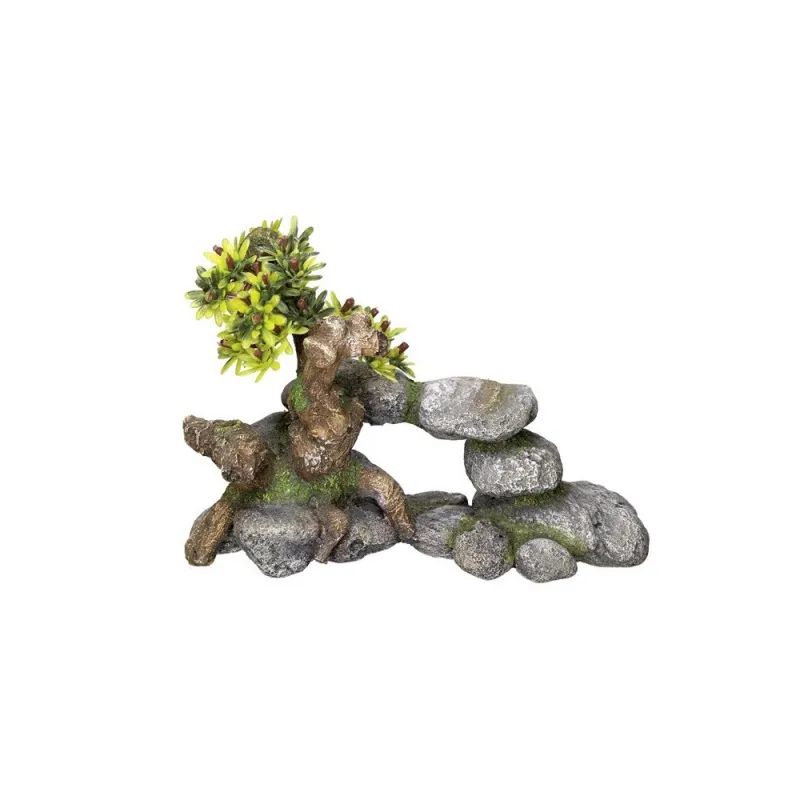 Nobby Bonsai dekoracija akvariumui, 19 × 9 × 13 cm | AKVANAMAI