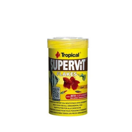 Tropical Supervit pašaras akvariumo žuvims su | AKVANAMAI