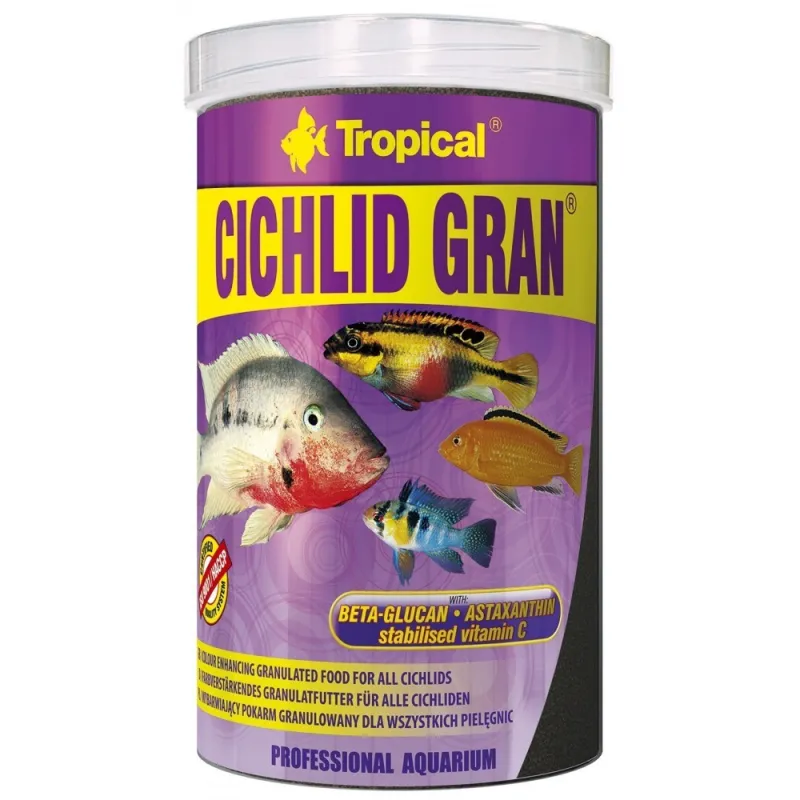 Tropical Cichlid Gran granuliuotas pašaras | AKVANAMAI