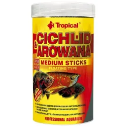 Tropical Cichlid & Arowana Medium Sticks pašaras | AKVANAMAI
