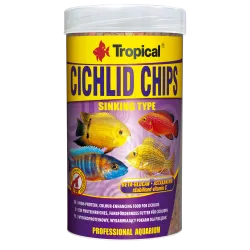 Tropical Cichlid Chips pašaras ciklidams, 1000 ml | AKVANAMAI