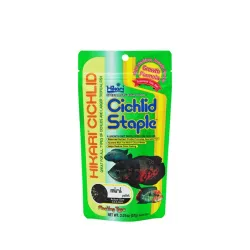 Hikari Cichlid Staple Mini pašaras ciklidams, 57 g | AKVANAMAI