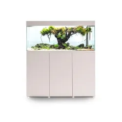 AQUAEL Opti Set 200 akvariumas, baltas, 200 l, 101 × | AKVANAMAI