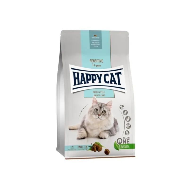 Happy Cat Sensitive Haut & Skin sausas maistas | AKVANAMAI