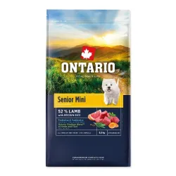 Ontario Senior Mini Lamb & Brown Rice 6,5 kg