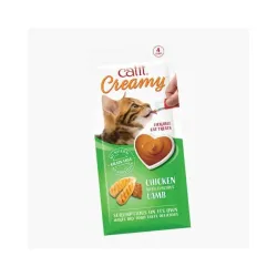 Catit Creamy kreminis skanėstas katėms su vištiena ir ėriena, 4x10 g