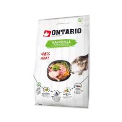Ontario Cat Hairball sausas maistas suaugusioms | AKVANAMAI