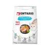Ontario Cat Hair & Skin sausas maistas suaugusioms | AKVANAMAI