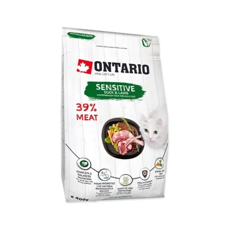 Ontario Cat Sensitive sausas maistas suaugusioms | AKVANAMAI