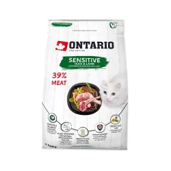 Ontario Cat Sensitive sausas maistas suaugusioms | AKVANAMAI