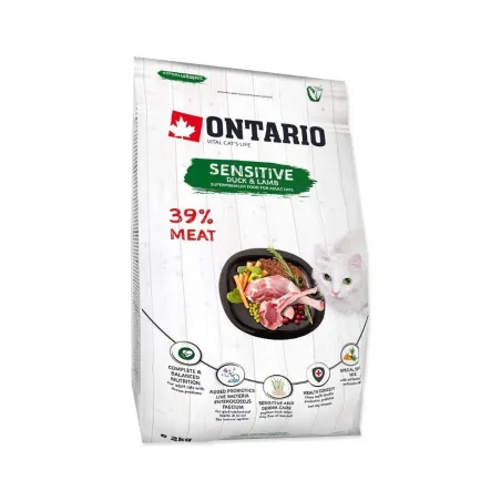 Ontario Cat Sensitive sausas maistas suaugusioms | AKVANAMAI