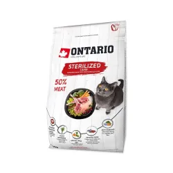 Ontario Cat Sterilised Lamb sausas maistas | AKVANAMAI