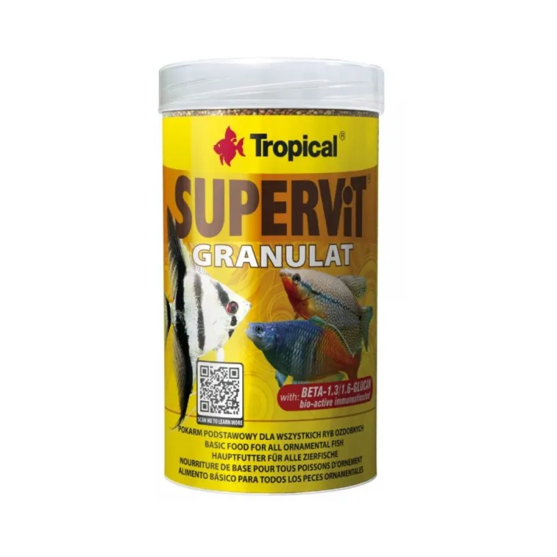 Tropical Supervit Granulat granuliuotas pašaras | AKVANAMAI