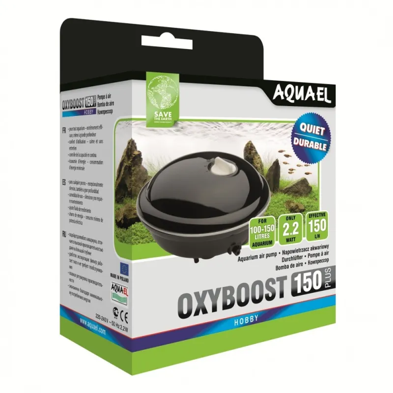 AQUAEL Oxyboost Plus APR-150 oro pompa, 100-150 l | AKVANAMAI