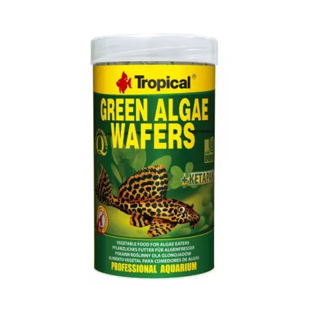 Tropical Green Algae Wafers pašaras dugninėms žuvims | AKVANAMAI