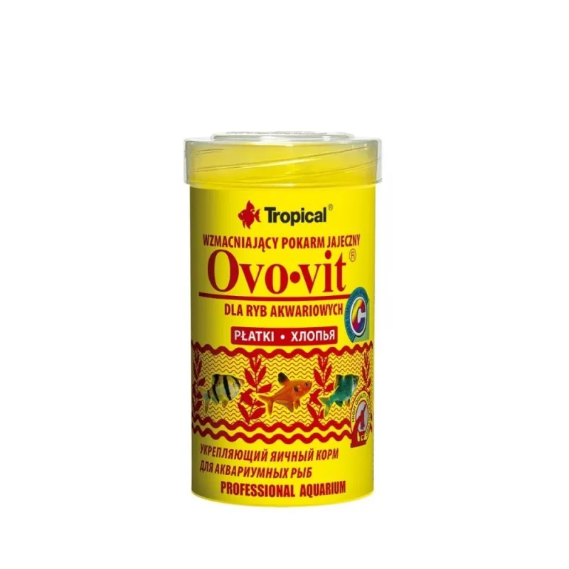 Tropical Ovo-vit pašaras žuvims su kiaušinių | AKVANAMAI
