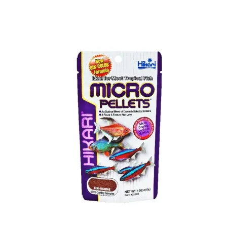 Hikari Micro Pellets visavertis pašaras žuvims 45 g | AKVANAMAI