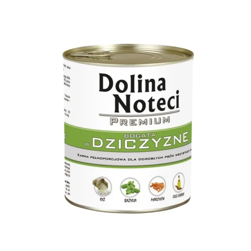 Konservai šunims su žvėriena Dolina Noteci Premium | AKVANAMAI