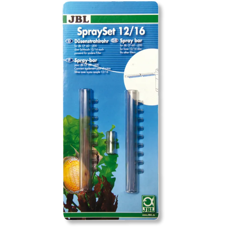 JBL SpraySet 12/16 purškimo vamzdelis CristalProfi | AKVANAMAI
