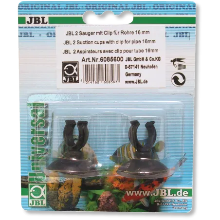 JBL siurbtukai su 16 mm laikikliais, 2 vnt. | AKVANAMAI