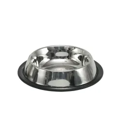 Nobby Metalinis dubenėlis su guma 23 cm, 0, 95 l | AKVANAMAI