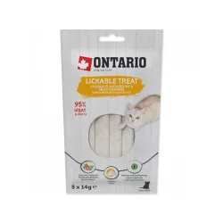 Kreminis skanėstas katėms su vištiena ir multivitaminais, 5x14 g
