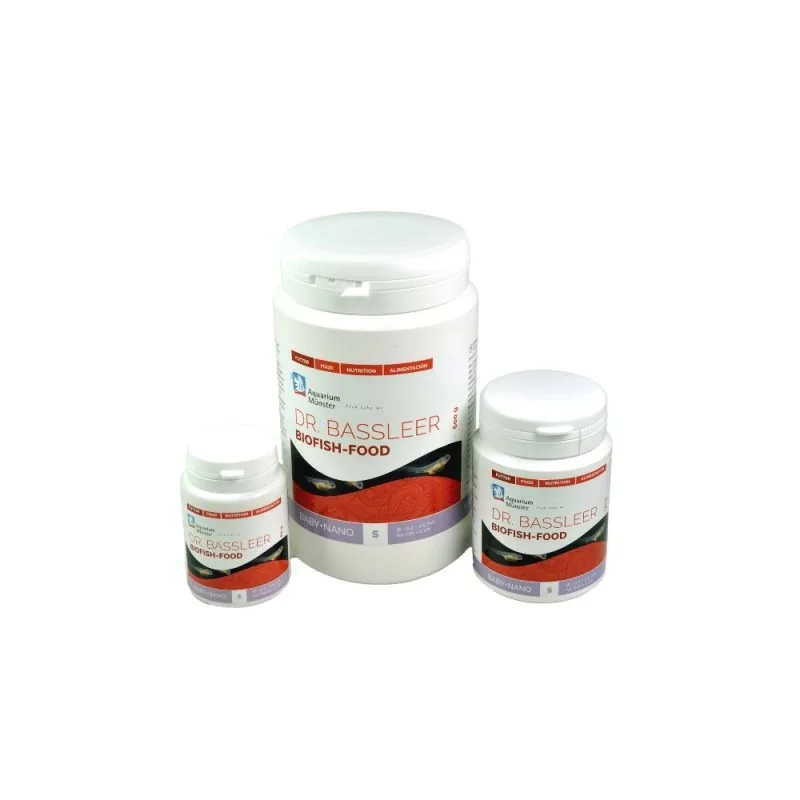 Pašaras žuvims Dr. Bassleer Biofish Food Baby+Nano | AKVANAMAI
